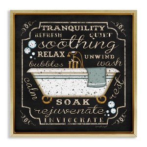 Stupell Industries Country Bathtub with Various Phrases, 18" x 18" - 1 of 4