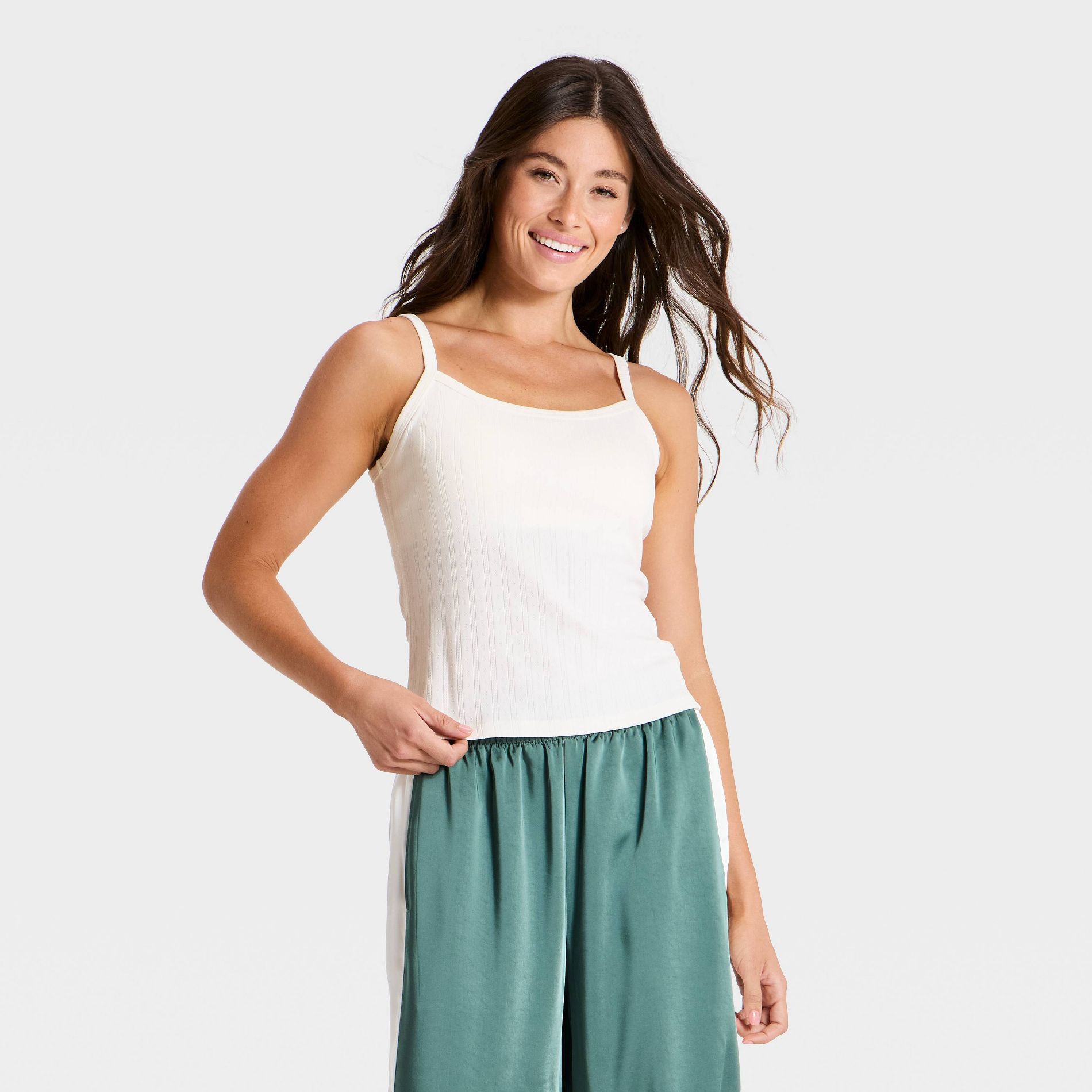 Women's Pointelle Support Tank Top - All In Motion™
