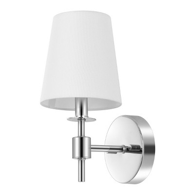 Dalany 7" Wall Sconce (Set of 2) - Chrome - Safavieh