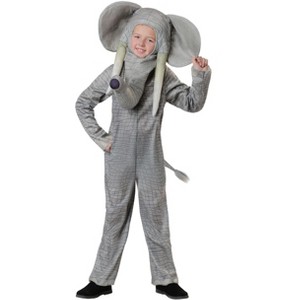 HalloweenCostumes.com Realistic Elephant Costume for Kids - 1 of 2