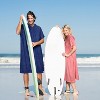 Tirrinia Adults Wearable Beach Towel, Surf Cape Changing Towel with Hood, Microfiber Wetsuit Changing Robe, Oversized - 3 of 4