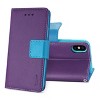 Reiko iPhone X/iPhone XS 3-in-1 Wallet Case in Purple - 2 of 4