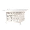 42" Square Aluminum 55000 BTUs Propane Fire Pit Table with Two Covers - Oakland Living
 - 2 of 4
