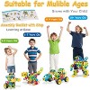 199-Piece STEM Building Blocks Set, Educational Construction Toys for Kids Ages 3-8, Creative Learning Gift - 2 of 4