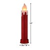 Mr. Christmas 36 in. Glittery Blow Mold Candle - Red - 3 of 3
