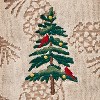 SKL Home 2pk Seasonal Fir Hand Towel Set - 2 of 3