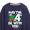 Boys' - Star Wars - Yoda May The 4Th Long Sleeve Graphic T-Shirt - 2 of 4
