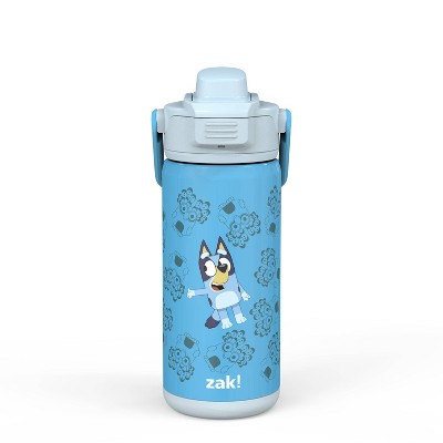 Zak Designs 20oz Stainless Steel Kids' Water Bottle with Antimicrobial Spout 'Sonic The Hedgehog