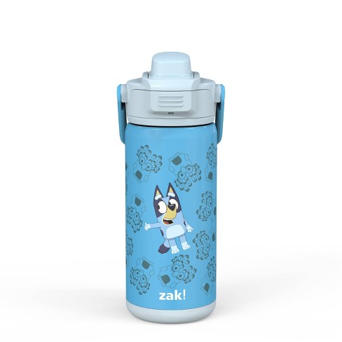 Zak Designs 14oz Stainless Steel Kids' Water Bottle With Antimicrobial  Spout 'bluey' : Target