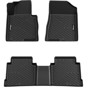 All-Weather Floor Mats for 2015-2019 So-nata & 2016-2020 Op-tima - Heavy Duty TPE Liners (Non-Hybrid) - 1 of 4
