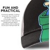 Super Mario and Bowser Baseball Cap, Little Boys Age 4-7- Gray - 3 of 4