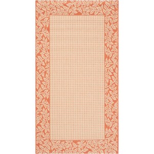 Courtyard CY0727 UV & Stain Resistant Non-Shedding Power Loomed Indoor/Outdoor Rugs - Safavieh - 1 of 4