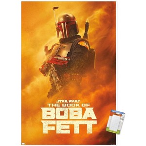 Trends International Star Wars: The Book of Boba Fett - Boba Sandstorm Unframed Wall Poster Prints - 1 of 4