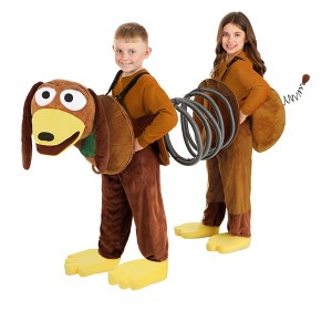 HalloweenCostumes.com Large   Toy Story Slinky Dog Kid's Costume, Yellow/Brown - 1 of 4