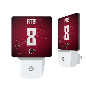 NFL Atlanta Falcons Players Game Tactic Night Light 2-Pack - 1 of 4