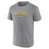 NCAA Notre Dame Fighting Irish Men's Gray Poly T-Shirt - 2 of 3