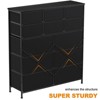 Hausource 12 Drawer Dresser Chest Storage Dresser Tall Cabinet for Bedroom Hallway - 4 of 4
