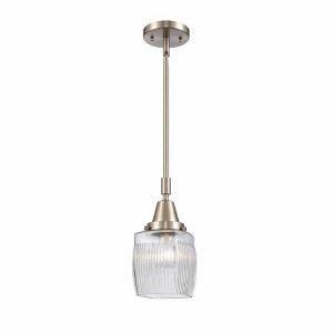 Colton - 1 Light Stem Hung Mini Pendant In Traditional Style-9.63 Inches Tall and 5.5 Inches Wide - 1 of 1