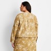 Women's Utility Bomber Jacket - Future Collective Khaki Floral - 2 of 3