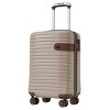 FURNIinspire Bag And Luggage Sets 3 Piece Carry On Luggage Sets, Lightweight Hard Shell Suitcase with Wheel, Bag Set, Beige, 8.9"*13.6"*21.3" - 2 of 4