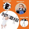 Black and White Baby Toys, Tummy Time High Contrast Newborn Toys 0-3 Months, Visual Stimulation Montessori Sensory Toy - 3 of 4