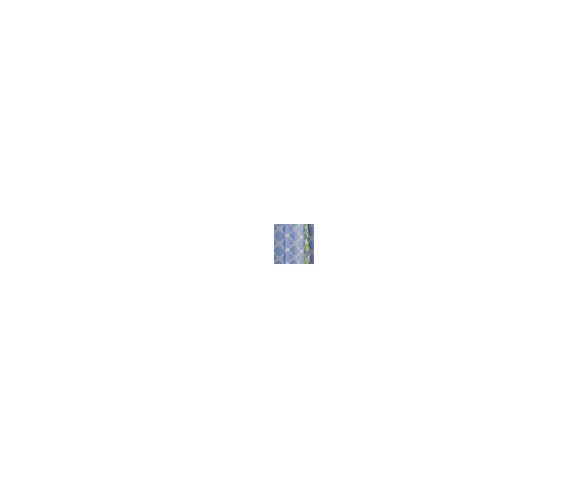 Outdoor D&#233;cor&#174; Wrought Iron Indoor/Outdoor Sheer Curtain Panel - Blue (54"x84")