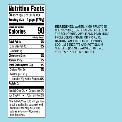 Freeze Pops - 80ct - Favorite Day™