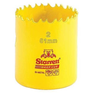 Starrett  Bi-Metal Deep Cut Hole Saw, 2",51mm DCH0200-G - 1 of 1
