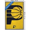 Trends International NBA Indiana Pacers - Logo 25 Framed Wall Poster Prints - 3 of 4