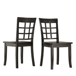 Inspire Q 2pk Keenan Window Back Dining Chairs - 1 of 4