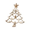 Unique Bargains Christmas Brooches YNCP7208 Silver Alloy Dripping Wax 1.81"x2.28" 1 Pc - 4 of 4