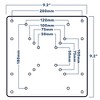 Mount-it! Vesa Mount Adapter Plate - Monitor And Tv Mount Extender ...