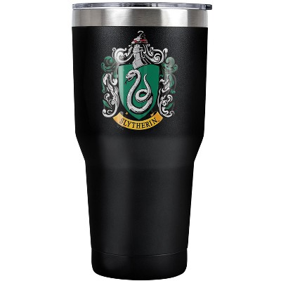 Harry Potter Slytherin Crest Steel Tumbler 30oz Coffee Travel Mug