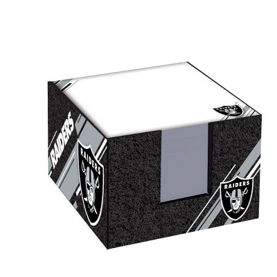 NFL Raiders Note Cube with Holder
