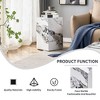 CAVINAS Coffee Tables for Living Room Modern Light Wood Color Texture Patterns Coffee Table Side Table for Dining Room and Bedroom - 3 of 4