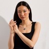EVRY JEWELS WATERPROOF Gold or Silver Plated Beaded Hand Chain - 2 of 2