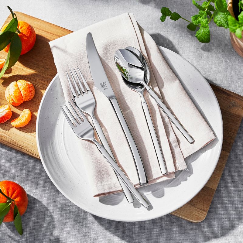 ZWILLING Opus 18/10 Stainless Steel Flatware Set, 4 of 9