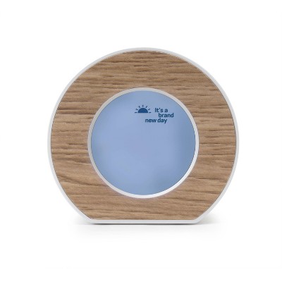 Wood Toc Round Alarm Table Clock - Capello_1