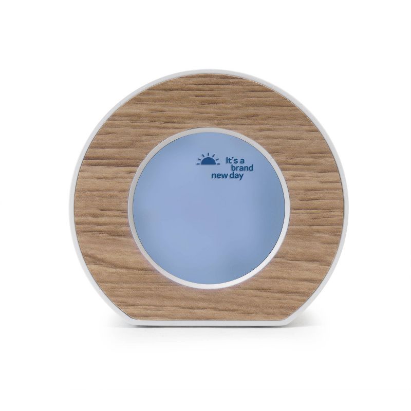Wood Toc Round Alarm Table Clock - Capello, 4 of 8
