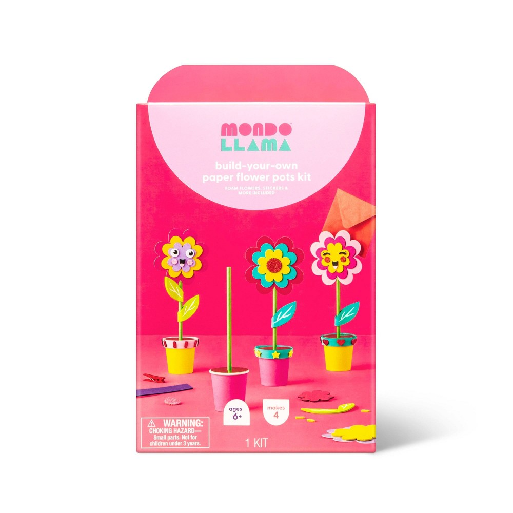 Build-Your-Own Valentine's Day Flower Art Kit - Mondo Llama™