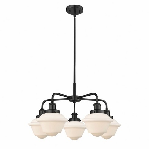 Innovations Lighting Oxford 5 - Light Chandelier in  Matte Black - image 1 of 1