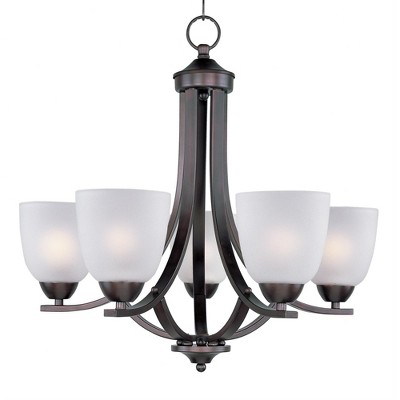 Maxim Lighting Axis 5 - Light Chandelier in  Oil Rubbed Bronze
