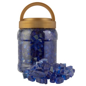 Pure Garden 10lb Fire Pit Glass Rocks - 1 of 4