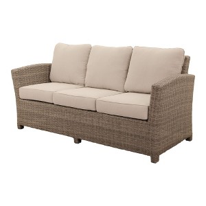Courtyard Casual Capri Sofa  Solution Dyed Acrylic with EverBloc DWR Treatment - 1 of 4