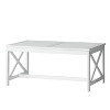 Mayeerty White High Appearance Level High Grade Simple Low-Key Coffee Table - 2 of 4