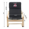 NCAA Ohio State University Bentwood Accent Chair - 3 of 4