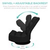 Best Choice Products Folding Floor Gaming Chair for Home, Office w/ 360-Degree Swivel, 4 Positions - 2 of 4