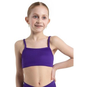 Capezio Girl's Team Basics Camisole Bra Top - Child - 1 of 4