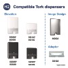 Tork Xpress Compressed Multifold Hand Towels, 1-Ply, 8.3 x 9.45, White, 200/Pack, 12 Packs/Carton - 3 of 4