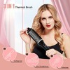 Nicebay Thermal Brush, Heated Round Brush Blow Dryer, Curling Iron Brush, 1.5 inch Electric Curl Wand, Curly Hair Brush, Blowout Brush Dual Voltage - 2 of 4